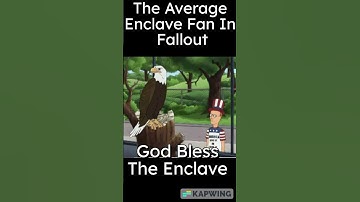The Average Enclave Fan in Fallout #fallout #funny #fyp #mrfallout2281 #memes