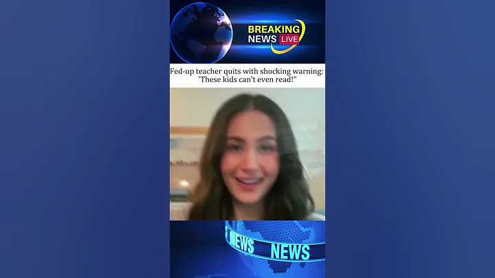 Fed-up teacher quits shocking warning these kids can’t even read