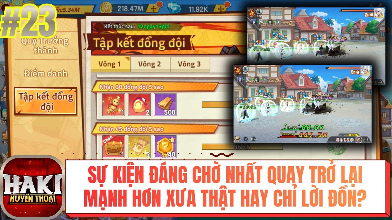 HAKI HUYỀN THOẠI #23 - Sự Kiện Đáng Chờ Nhất Quay Trở Lại Mạnh Hơn Xưa Thật Hay Chỉ Lời Đồn?