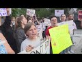 Houston ISD protests at Meyerland Middle School, Crockett Elementary