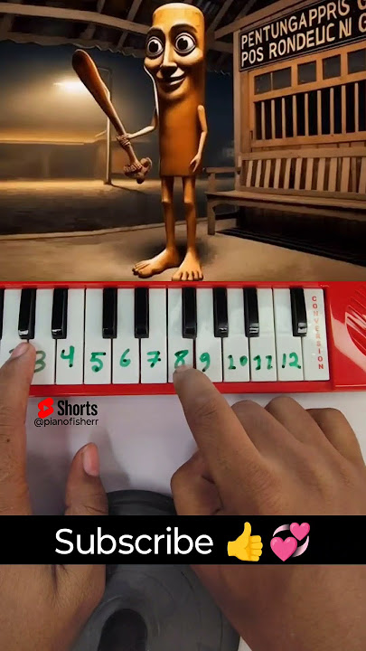TUNG TUNG TUNG SAHUR Song - On 199 ₹ Piano #shorts