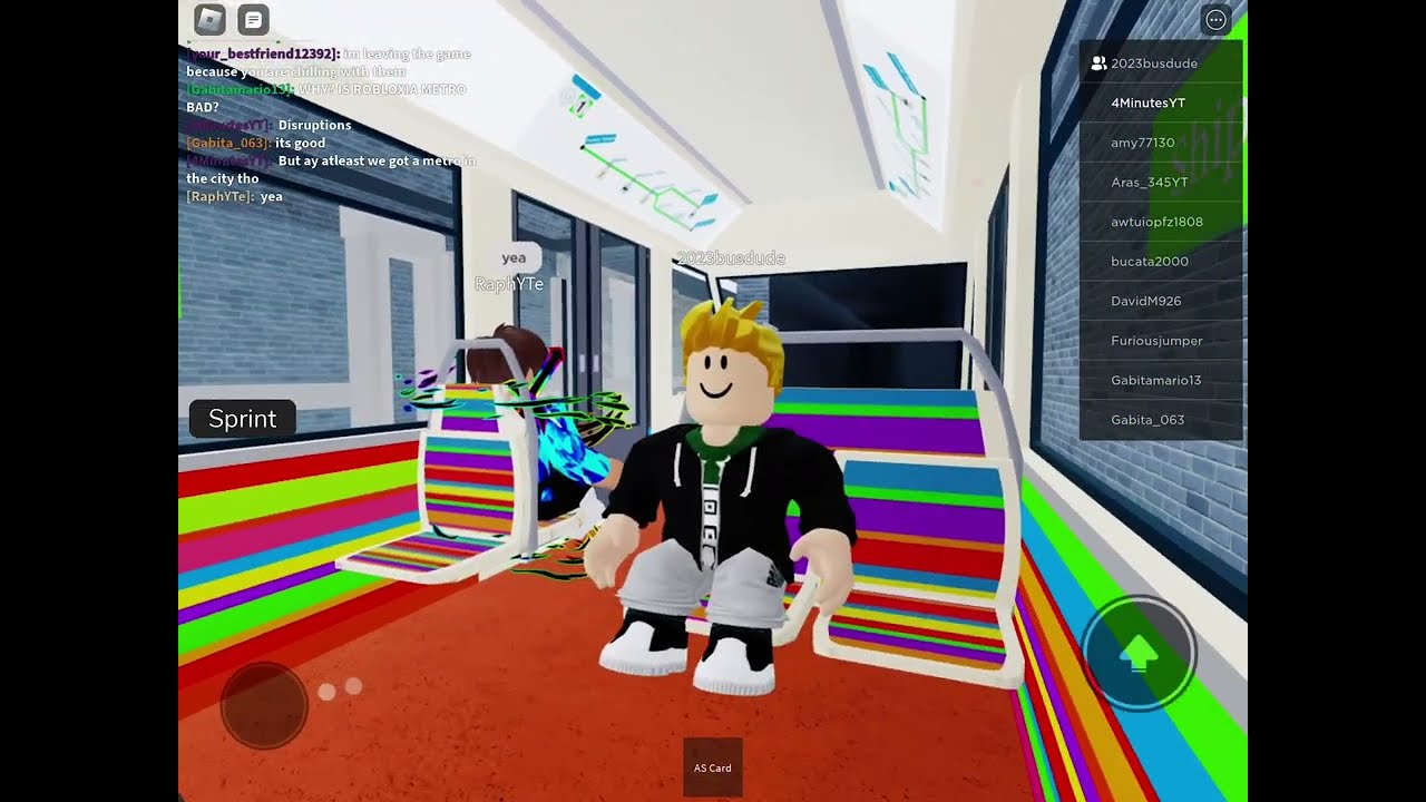 Riding automatic subway with my friends: Electron Aerospace Tower to Iton Airport via Shipley Avenue