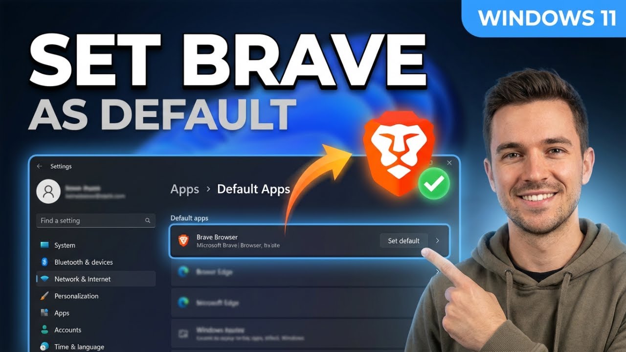 How to Set Brave as Your Default Browser – Windows 11 & Other Devices ...