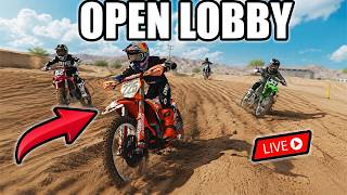 LIVE 🔴 Building the Biggest MX Bikes PROXIMITY CHAT Lobby! screenshot 4