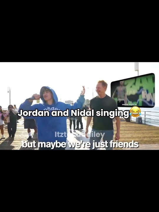 Jordan and Nidal singing😂 #jordanmatter #salishmatter #nidal #nalish #capcut #edit #shorts #viral