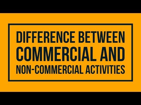 Video: What Is Commercial Activity