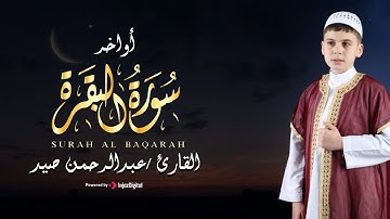 تلاوة رائعة للقارئ عبدالرحمن صيد - أواخر سورة البقرة