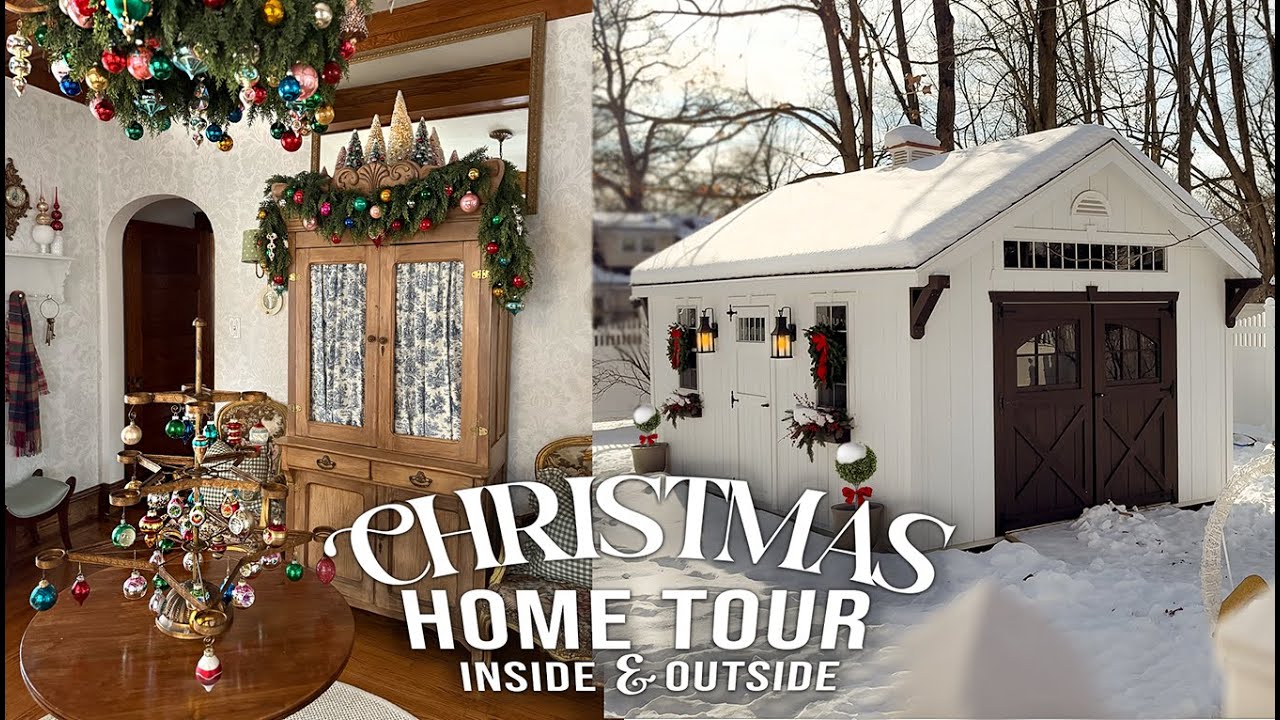 My Most Magical Christmas Home Tour Yet: 2025 Holiday Decor (Inside & Out)!