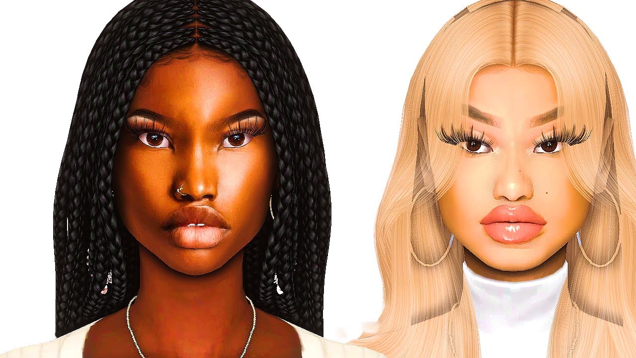 💕 Sims 4 CAS - SIM DUMP | CC Folder & SIM DOWNLOAD - YouTube
