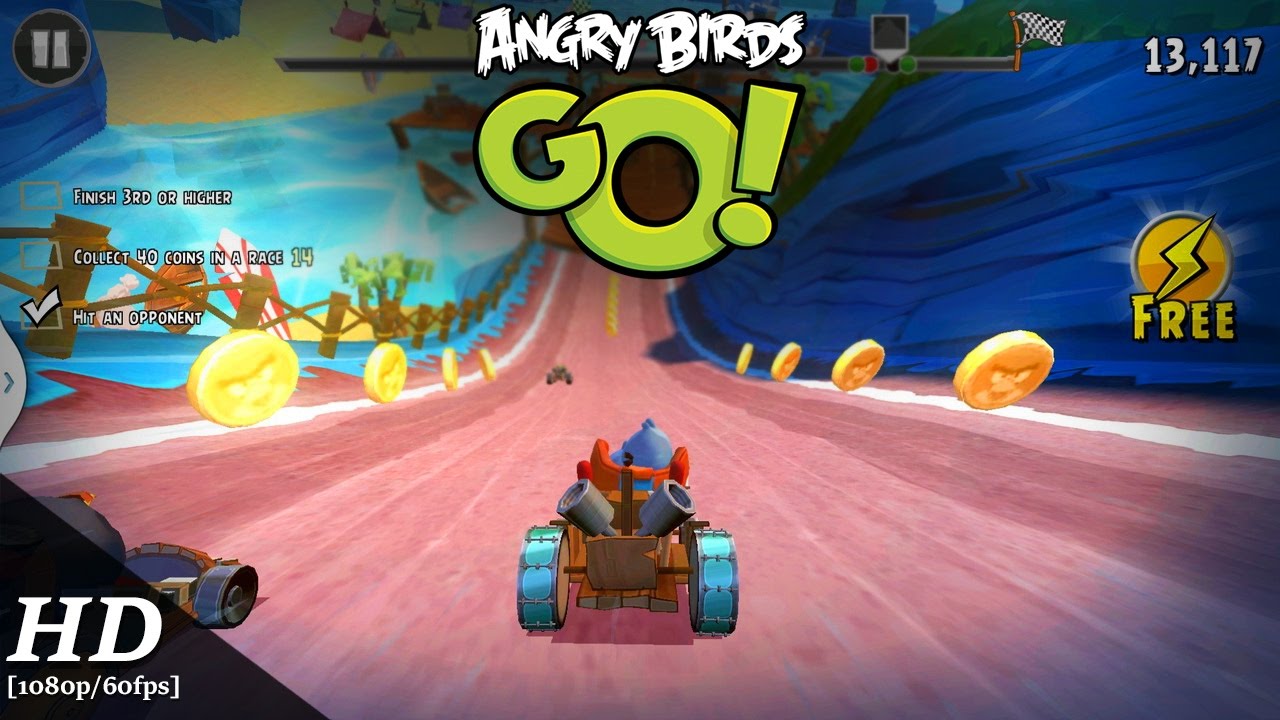 Jogos para Android: Angry Birds Go!, Ridiculous Fishing e mais tops da  semana