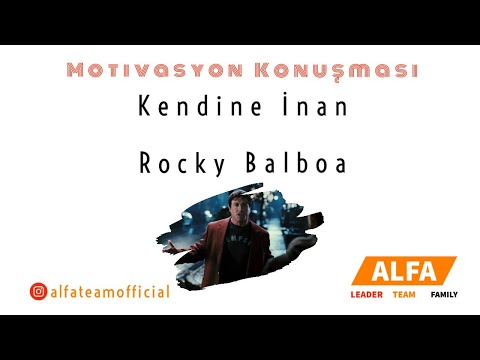 Kendine İnan - Rocky Motivasyon Konuşması (Türkçe Altyazılı)