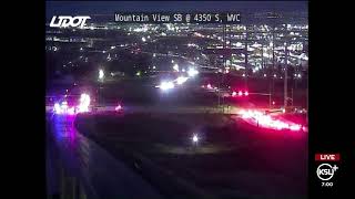 Crash closes Mountain View Corridor in West Valley CIty