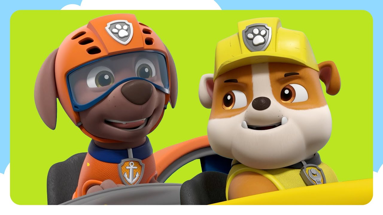 Best Rubble and Zuma Rescues | PAW Patrol | Cartoons for Kids - YouTube