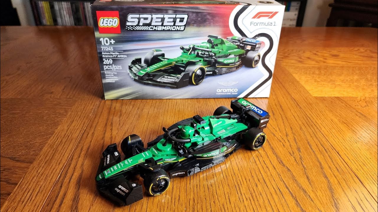 Kartoon様の専用 Lego Speed Champions Formula 1 Aston Martin Aramco F1 AMR 24 Build