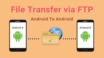 Transfer Files between Android devices using FTP