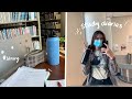 study diaries | school vlog, volleyball, working at the library 💌