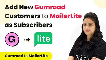 How to Add New Gumroad Customers to MailerLite as Subscribers | Gumroad MailerLite Integration