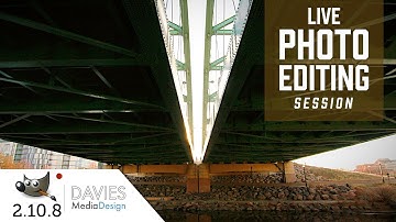 GIMP 2.10 Live Photo Editing Session (Jan 11th)