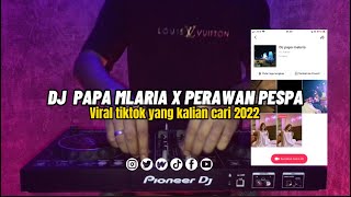 DJ PAPA MALARIA X PERAWAN PESPA VIRAL TIKTOK TERBARU 2022