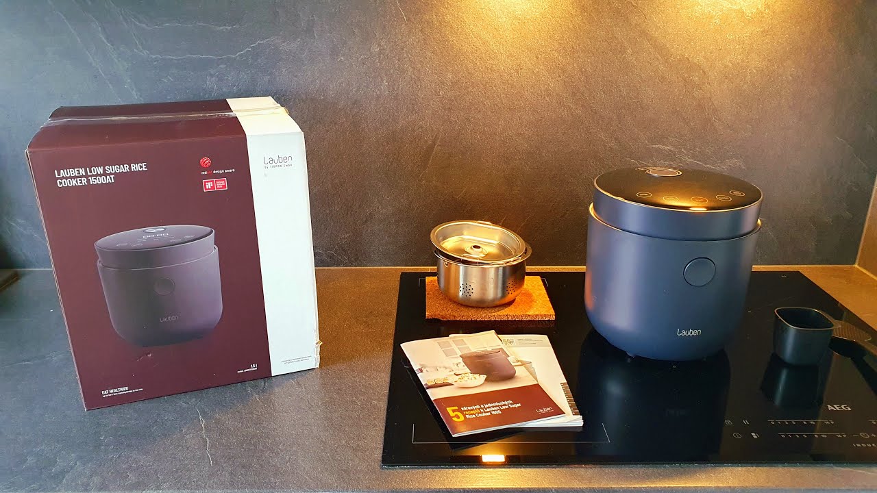 Lauben Low Sugar Rice Cooker 1500AT recenze a použití v praxi YouTube