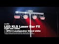 Video: EUROLITE LED KLS LASER BAR FX LIGHT SET WHITE