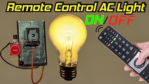 How to Make Remote Control ON/OFF Switch