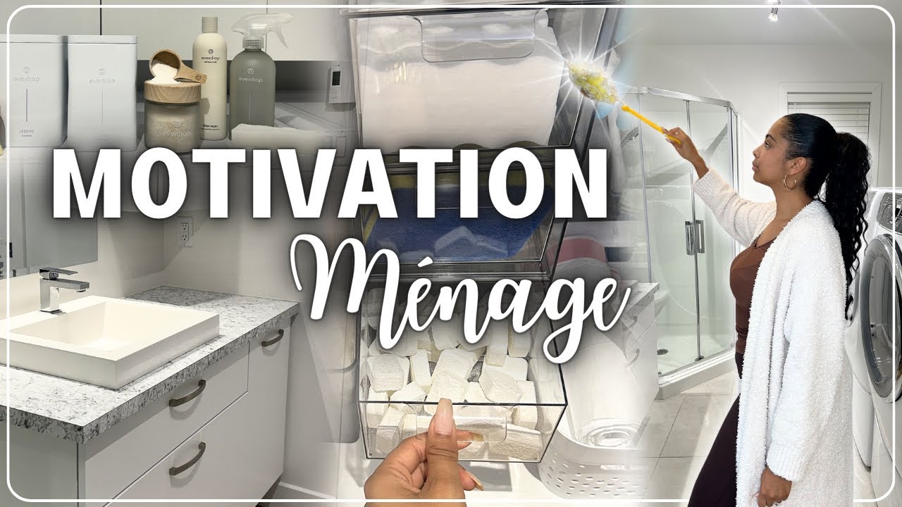 ✨c’est TROP TÔT pour commencer son MÉNAGE DE PRINTEMPS ? Non !! On se MOTIVE ensemble 💪🏾 partie 1