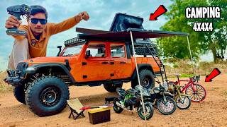 RC JK07 Pro Thar Roxx Camping Car Unboxing & Testing - Chatpat toy TV screenshot 3