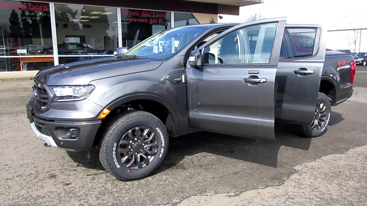 2019 Ranger Lariat Crew Cab in Magnetic - YouTube