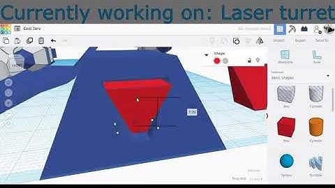 Tinkercad Spaceship build