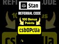 Stan app Referral Code | stan referral code | stan app me referral code kaise dale