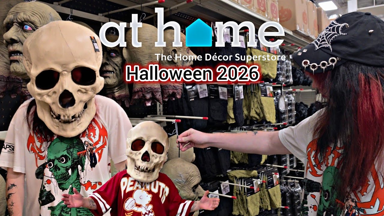 Halloween at the At Home Store 🎃 Loads of new merchandise!