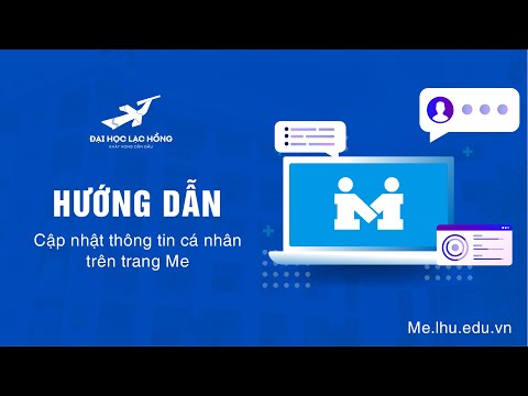 Video 2. HƯỚNG DẪN CẬP NHẬT THÔNG TIN CÁ NHÂN TRÊN TRANG ME... - YouTube