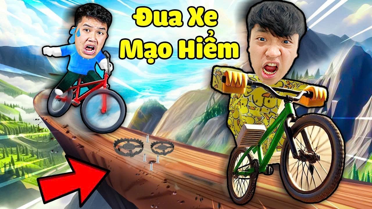 {ROBLOX}  Bun Thi Đạp Xe Mạo Hiểm Cùng Team bqThanh, Ai Sẽ Là Người Vô Địch Cuộc Đua ??