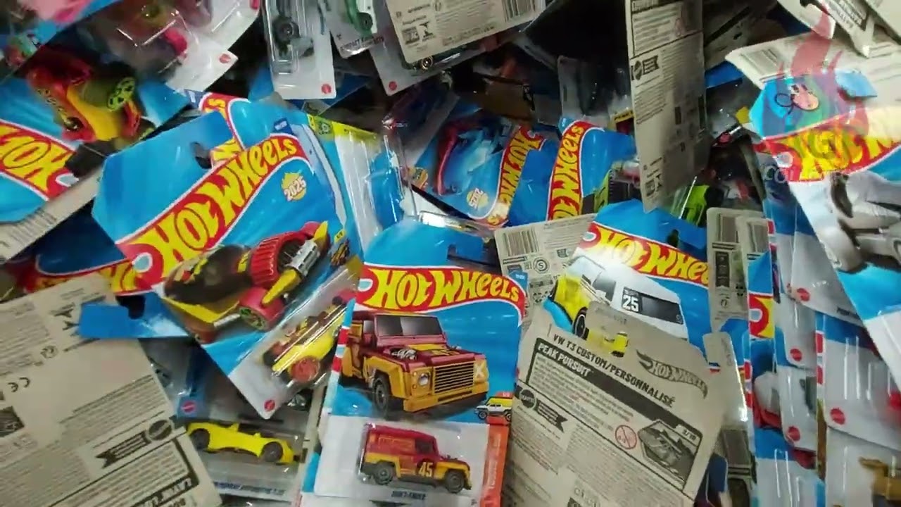 Salieron los hotwheels mas buscados en este botadero