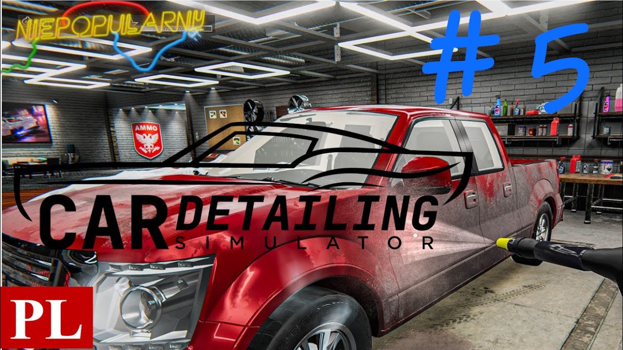 Car Detailing Simulator #5 Mamy wyposażony nowy garaż - YouTube