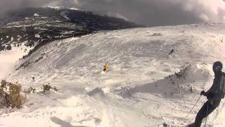 Breckenridge - Skiing Whales Tail to Peak 7 Bowl