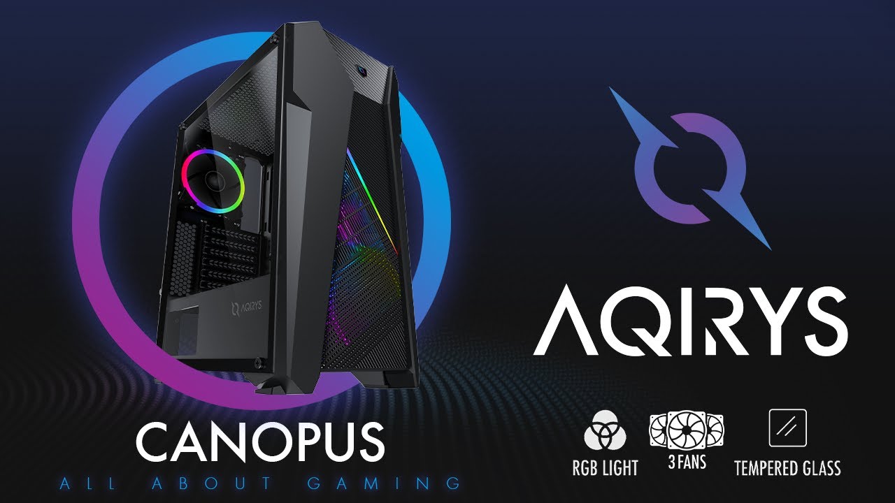 Carcasa AQIRYS Canopus ARGB - PC Garage