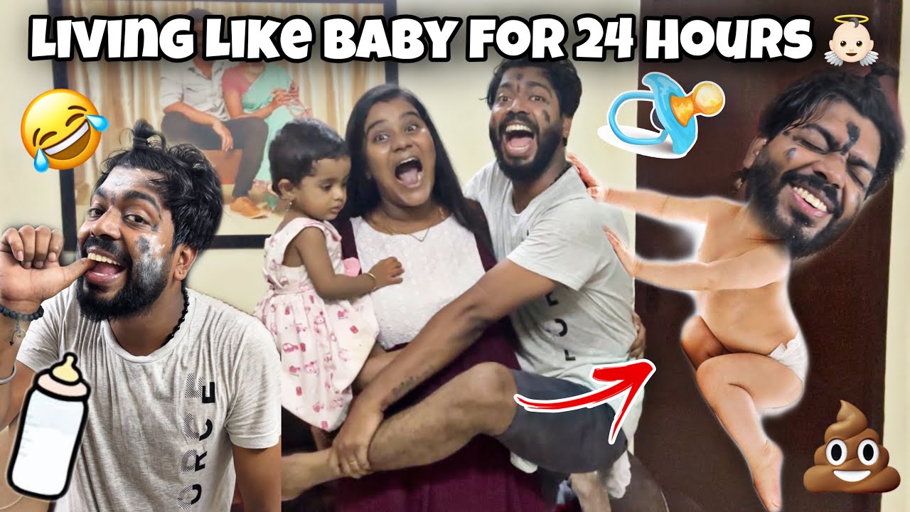 Living like LUCKY BABY For 24 Hours…😂 Extremely FUNNY VIDEO 😅 | Allu Loves Priya