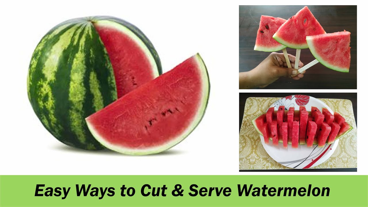 How to Cut and Serve a Watermelon in Tamil YouTube