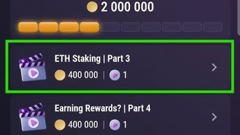 ETH Staking | Part 3 | TapSwap Today Code | ETH Staking, Liquid Staking, Distributed Validators