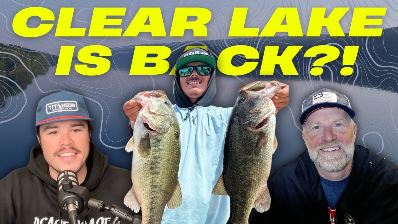 Is CLEAR Lake the GREATEST Bass Fishing Lake in the Country?!
