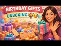 Birthday gifts Unboxing 💐🥳🤝🏻🔥 Watch now 🤗🤗