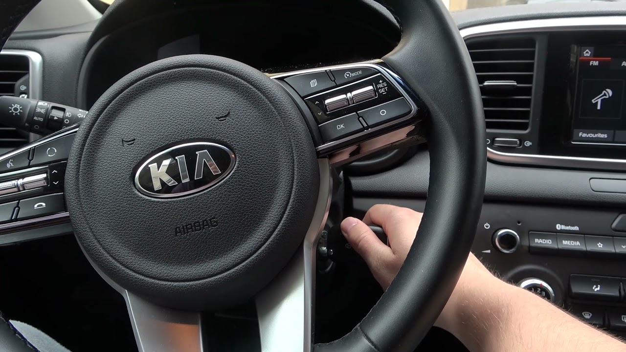 How to Turn On Front Fog Lights on KIA Sportage SUV | 2019 Year ...