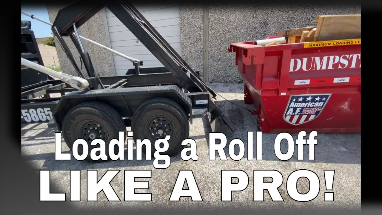 Dumpster Business How to Load A Dumpster YouTube