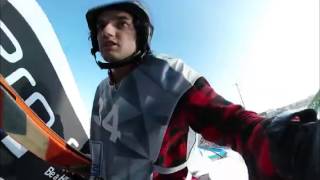 Skipass 2016 pista freestyle Andreas Backer (360 video)