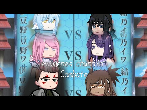 Exámenes chunnin: Combate! 2/2 || Capítulo 17 - Temporada 2 || (#gacha #naruto #narusasu )