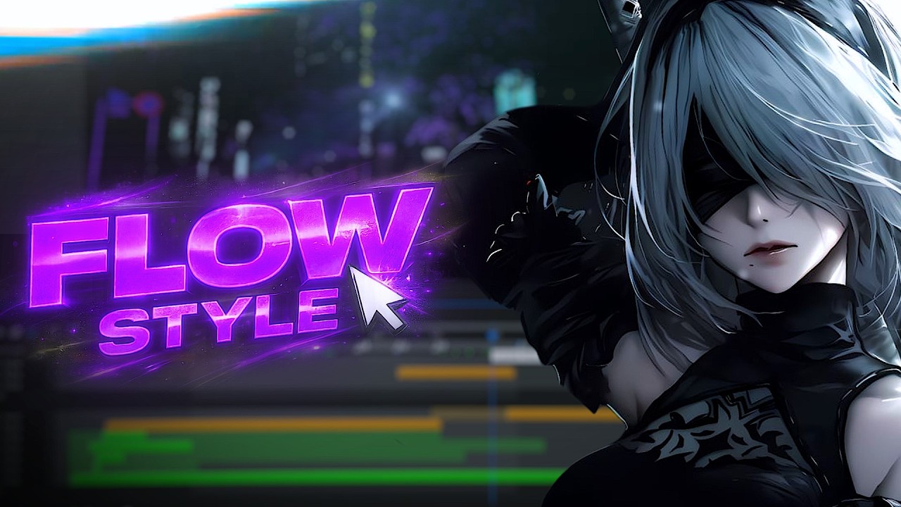 Como editar estilo Flow no after effects - YouTube