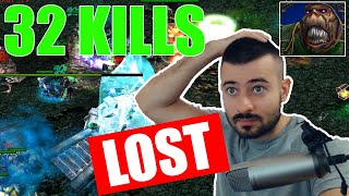 DOTA GONDAR - WE LOST???? (BOUNTY HUNTER 32 KILLS)