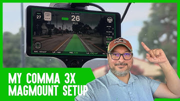Comma 3X Magnetic Mount in Hot Weather | My Setup
